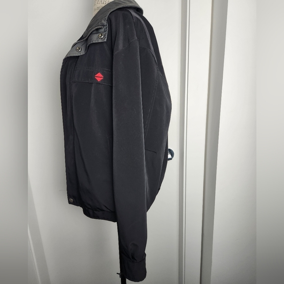 90s Mens Outerwear Jacket Black - Picture 3 of 16